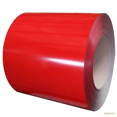 Metro Corriente 285-295 M Por Ton Bobina de Acero Prepintada Rango de Color RAL Personalizable Recubrimiento Superior 14-20 Micras Recubrimiento Protector Duradero