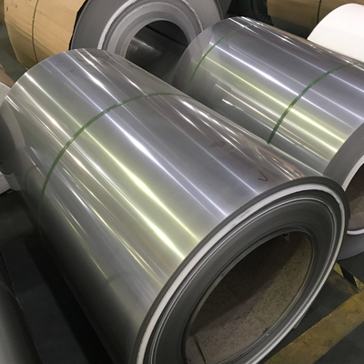 Bobina de acero inoxidable Decoiling del grado ASTM 304 que suelda con autógena 0.3m m - 3m m