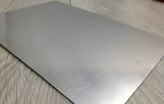 SS304 acanaló brillante de la hoja de acero de Inox ASTM de la placa de acero recocido