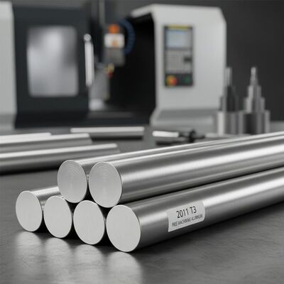 2011 T3 Maquinaria gratuita de barras redondas de aleación de aluminio para torneado CNC de alta velocidad y máquinas de tornillo de precisión