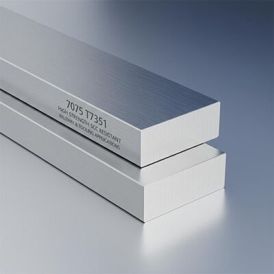 7075 T7351 Barras rectangulares de aleación de aluminio de alta resistencia SCC Resistente para aplicaciones y herramientas