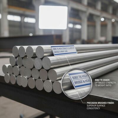 Barra redonda de aluminio 3003 H14 anticorrosión, resistente a la intemperie, para equipos químicos