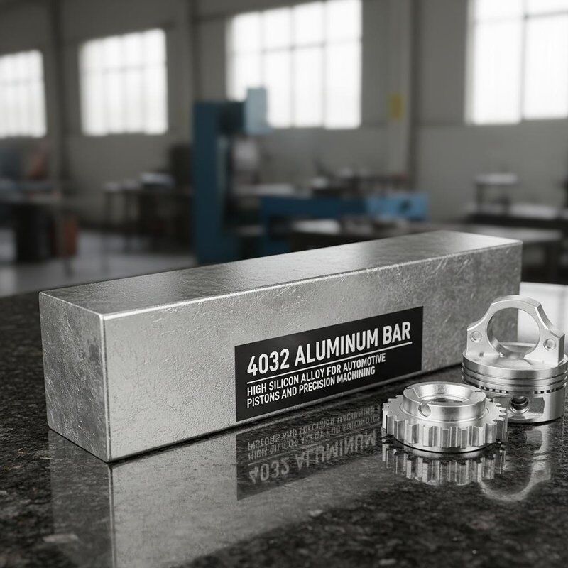 4032 Barras de aleación de aluminio de silicio alto para pistones de automóviles con baja expansión térmica y resistencia al desgaste