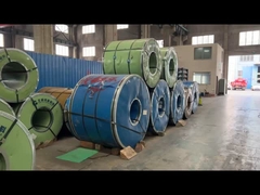 bobina inoxidable de acero en frío 0.8m m 316 de la hoja de acero de la bobina 310S de 0.5m m